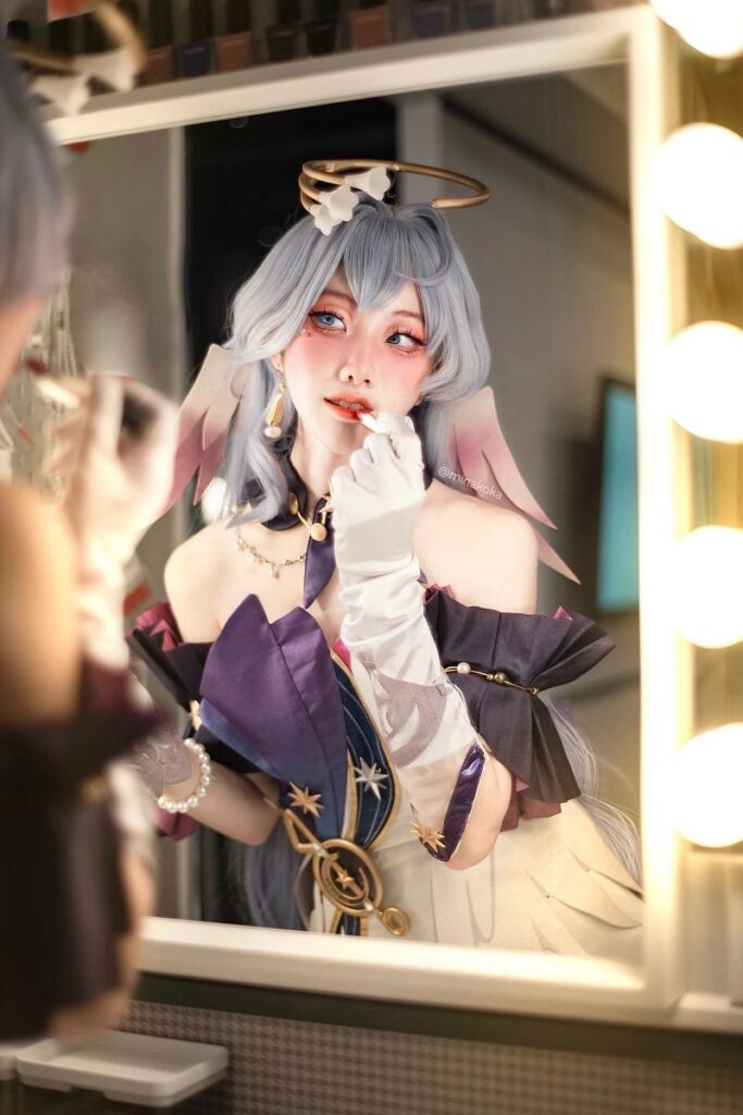 คุณมินาโกะ กับผลงานคอสเพลย์ Robin สุดน่ารักจาก Honkai: Star Rail 4 Robin Honkai: Star Rail Cosplay by Minako
