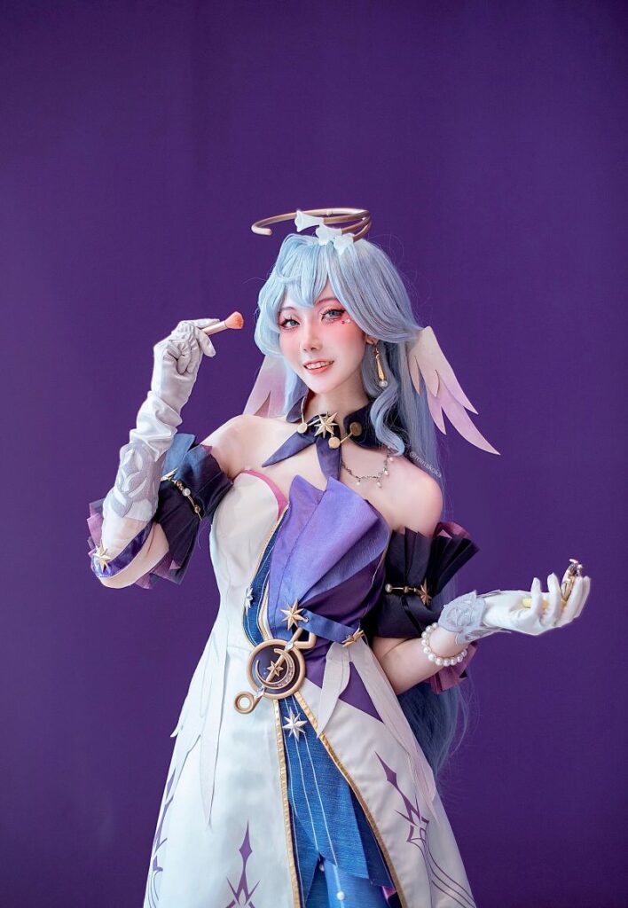 คุณมินาโกะ กับผลงานคอสเพลย์ Robin สุดน่ารักจาก Honkai: Star Rail 3 Robin Honkai: Star Rail Cosplay by Minako