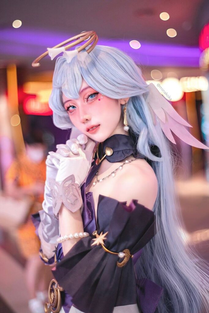 คุณมินาโกะ กับผลงานคอสเพลย์ Robin สุดน่ารักจาก Honkai: Star Rail 6 Robin Honkai: Star Rail Cosplay by Minako