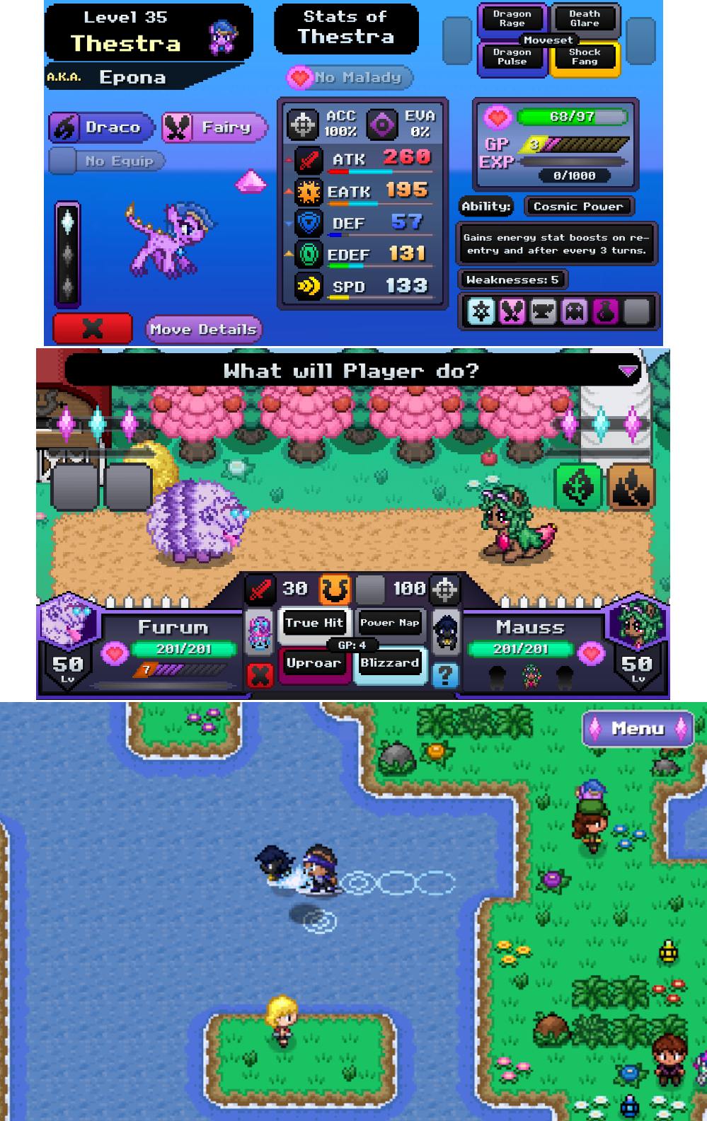 Battle Gem Ponies เกมมือถือ RPG รวมดาวโพนี่สุดคิวท์ 4 Battle Gem Ponies