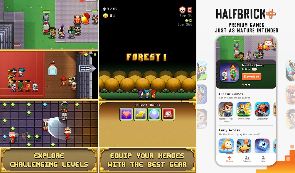 Nimble Quest Halfbrick เปิดให้ลงทะเบียนล่วงหน้าบนสโตร์ไทยแล้ว 3 Nimble Quest Halfbrick
