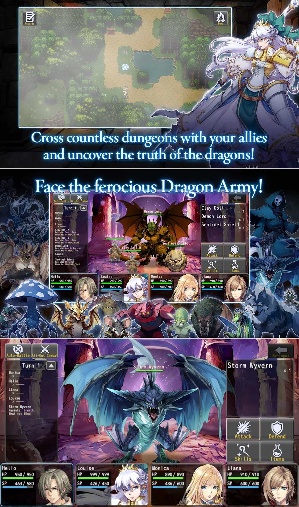 Dragon Takers วางจำหน่ายทั้ง iOS/Android บนสโตร์ไทยแล้ว 4 RPG Dragon Takers