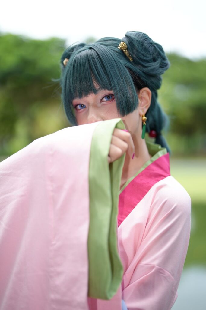 คอสเพลย์ Maomao จาก The Apothecary Diaries ฝีมือคุณสาริน 3 Maomao The Apothecary Diaries Cosplay by Noey