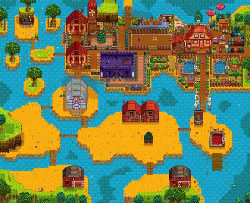 สื่อนอกจัดอันดับฟาร์มใน Stardew Valley 2 Stardew Valley Farms Ranked