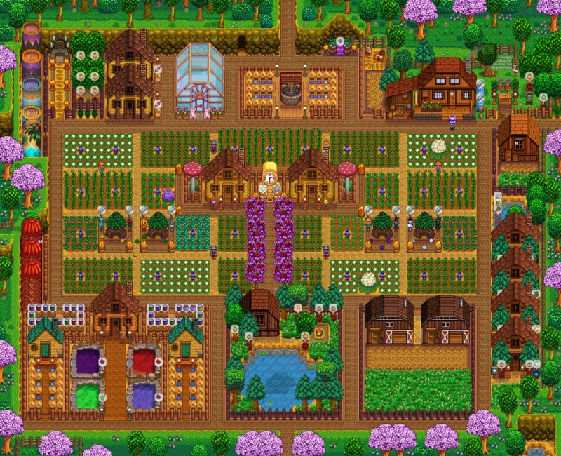 สื่อนอกจัดอันดับฟาร์มใน Stardew Valley 3 Stardew Valley Farms Ranked