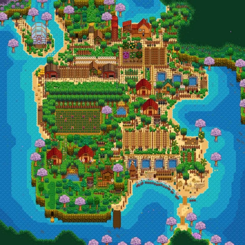 สื่อนอกจัดอันดับฟาร์มใน Stardew Valley 4 Stardew Valley Farms Ranked