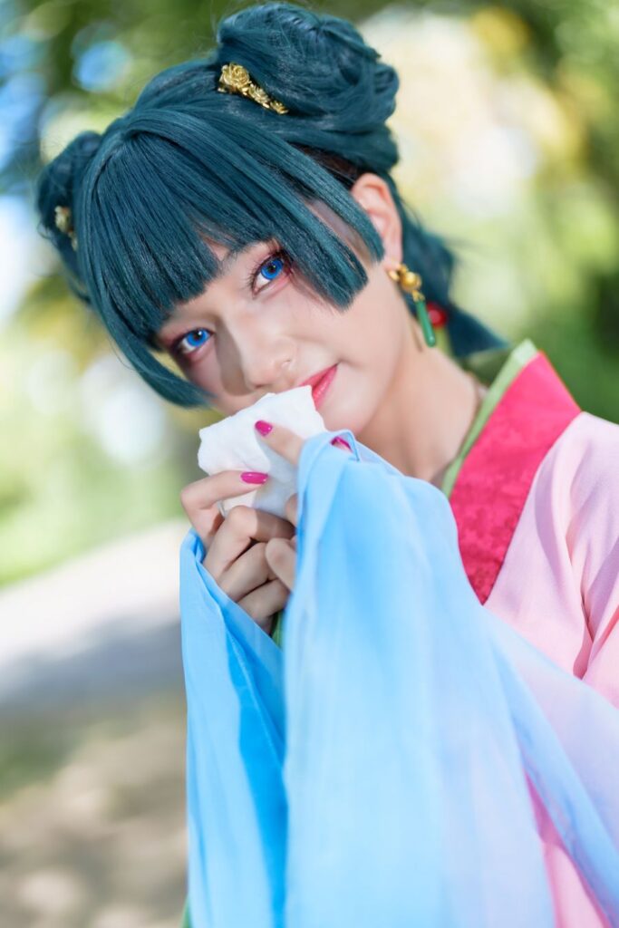 คอสเพลย์ Maomao จาก The Apothecary Diaries ฝีมือคุณสาริน 11 Maomao The Apothecary Diaries Cosplay by Noey