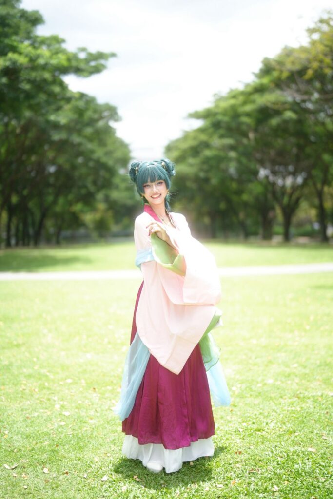 คอสเพลย์ Maomao จาก The Apothecary Diaries ฝีมือคุณสาริน 5 Maomao The Apothecary Diaries Cosplay by Noey