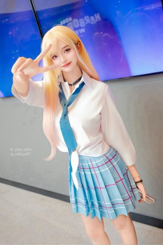 คอสเพลย์ Marin จากหนุ่มเย็บผ้ากับสาวนักคอสเพลย์ ที่สวยละมุน 6 Marin My Dress-Up Darling Cosplay by Ya