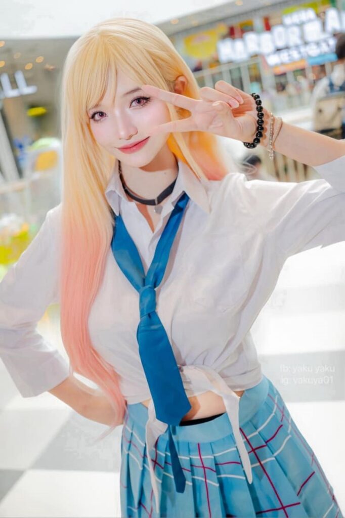 คอสเพลย์ Marin จากหนุ่มเย็บผ้ากับสาวนักคอสเพลย์ ที่สวยละมุน 7 Marin My Dress-Up Darling Cosplay by Ya