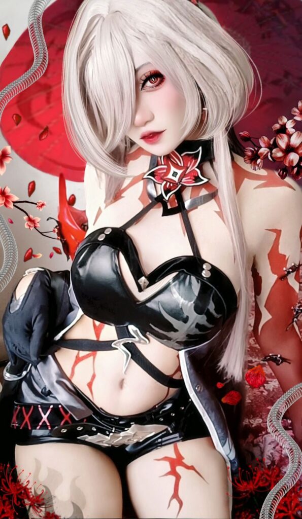 Acheron Honkai: Star Rail Cosplay by Fame