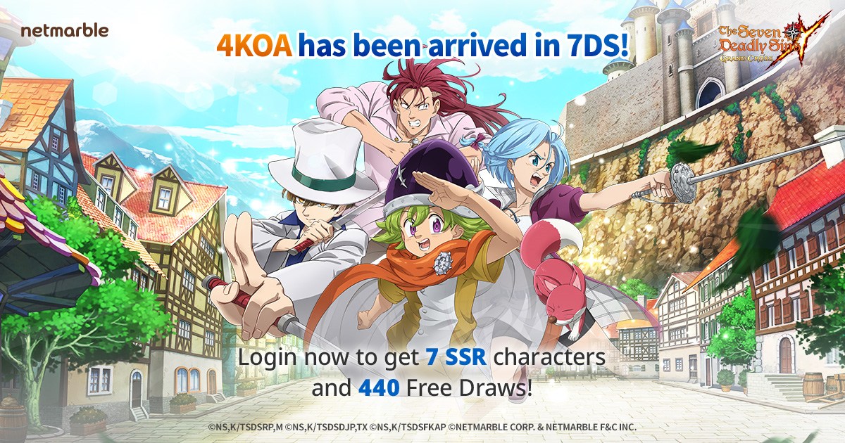 The Seven Deadly Sins: Grand Cross ปล่อยอัปเดต ‘กาลวิบัติ: จุดเริ่มต้น’ 1 The Seven Deadly Sins: Grand Cross ปล่อยอัปเดต ‘กาลวิบัติ: จุดเริ่มต้น’