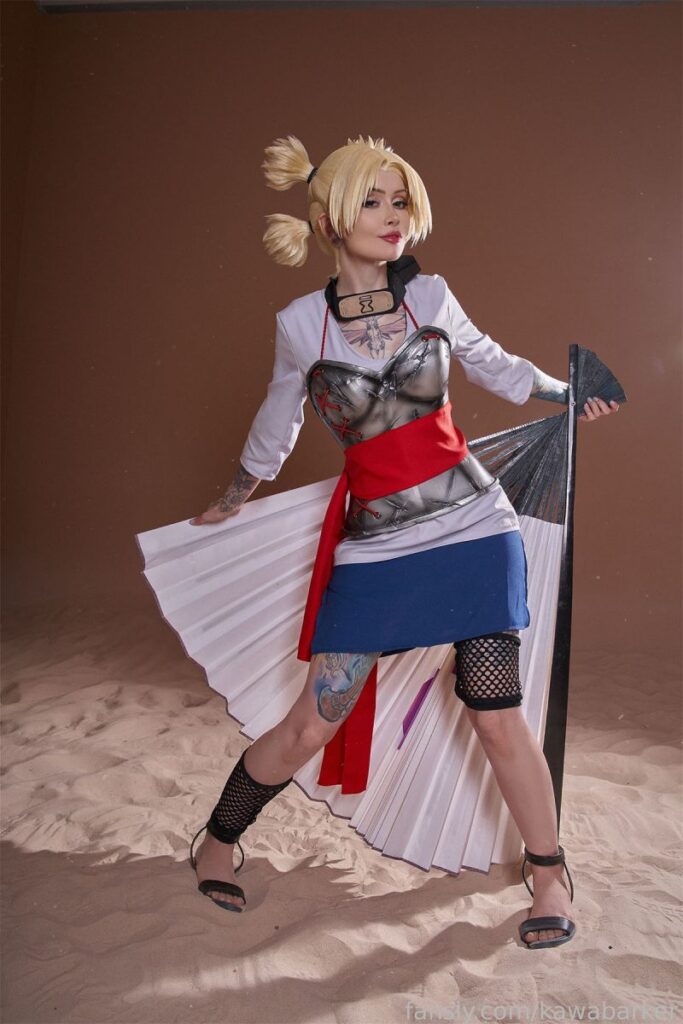 Zirael Rem โชว์สกิลคอสเพลย์ Temari จาก Naruto ได้โดนใจ 2 Temari Naruto Cosplay by Zirael Rem