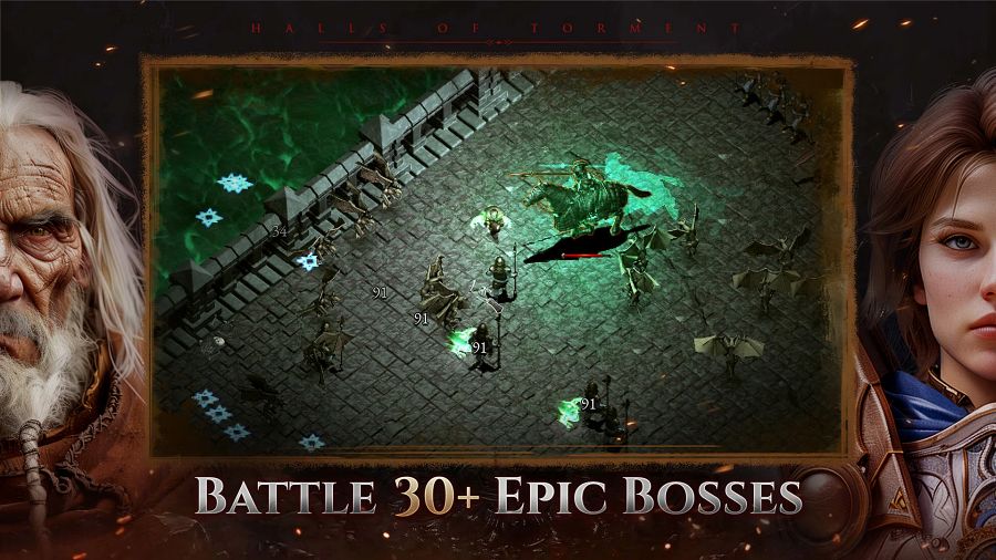 Halls of Torment: Premium เกมเอาชีวิตรอดสไตล์เรโทรยุค 90 7 Halls of Torment: Premium Announced