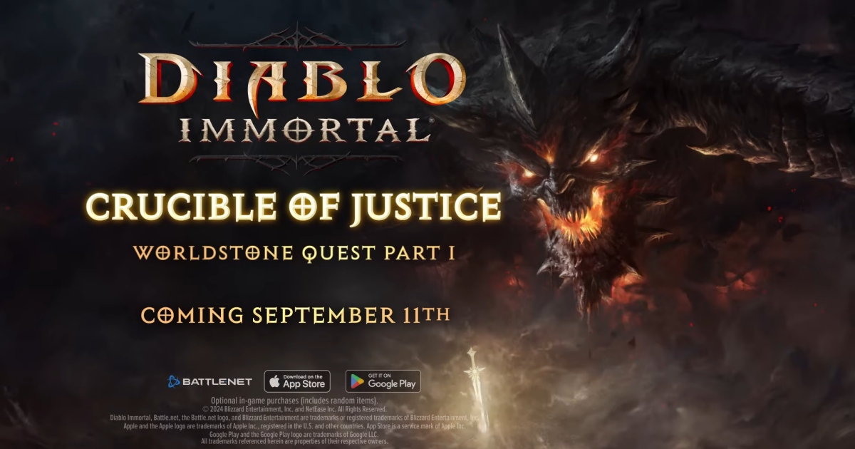Diablo กำลังจะกลับมา! อัพเดตใหญ่ถัดไปของ Diablo Immortal