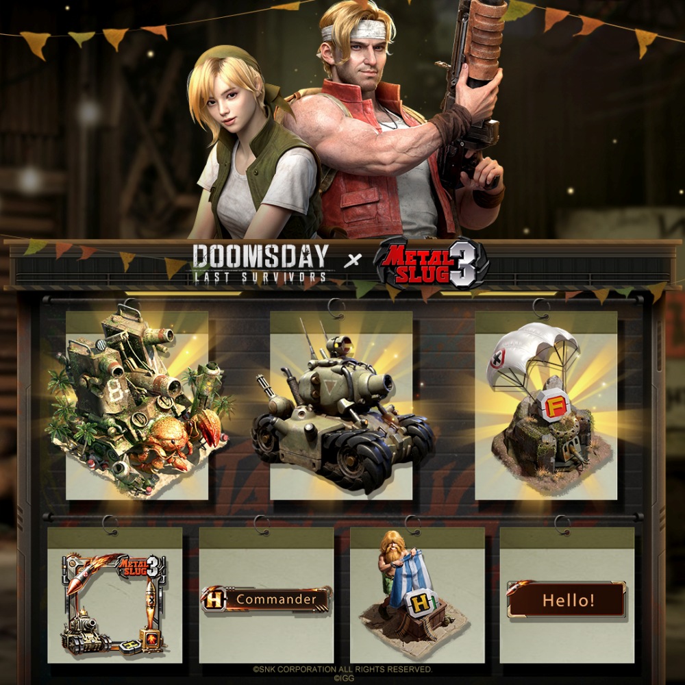 รวมพลเหล่าทหารจิ๋ว ลุยซอมบี้ Doomsday: Last Survivors x Metal Slug 3 2 รวมพลเหล่าทหารจิ๋ว ลุยซอมบี้ Doomsday: Last Survivors x Metal Slug 3