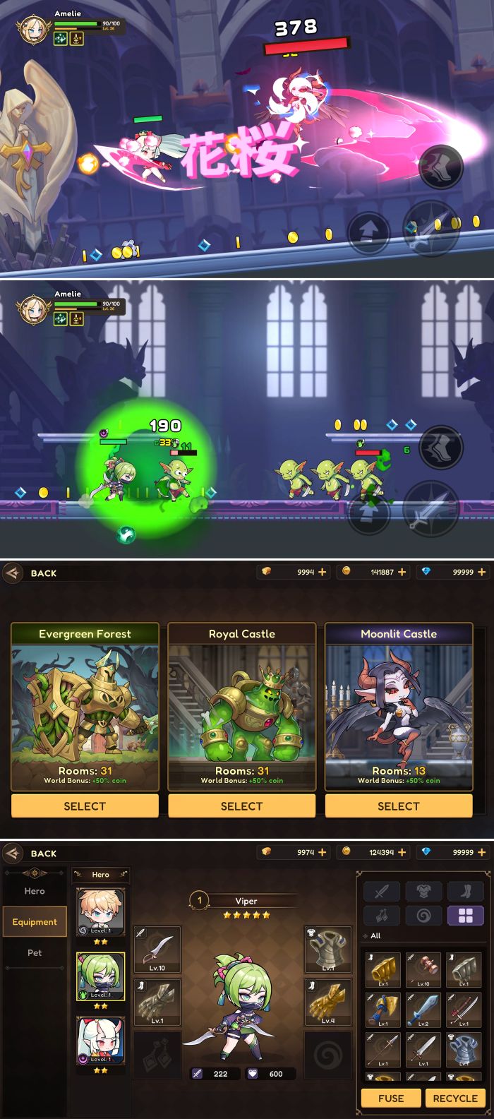 Hero Blitz เกมมือถือ Action Roguelike แบบ Hack and slash เปิดลงทะเบียนล่วงหน้าบนสโตร์ไทยแล้ว 4 Hero Blitz เกมมือถือ Action Roguelike แบบ Hack and slash เปิดลงทะเบียนล่วงหน้าบนสโตร์ไทยแล้ว