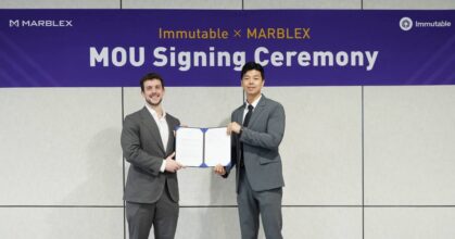 MARBLEX ลงนาม MOU ร่วมกับ Immutable แพลตฟอร์มเกม Web3