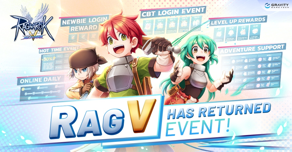 ร่วมเป็นส่วนหนึ่งในการสร้างตำนาน Ragnarok V: Returns ไปด้วยกันใน RAG V HAS RETURNED!