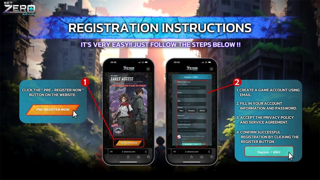 Set Zero เกมมือถือเอาชีวิตรอดฝีมือคนไทย เปิด Early Access ทั้งมือถือ iOS/Android และ PC แล้ว 2 Set Zero
