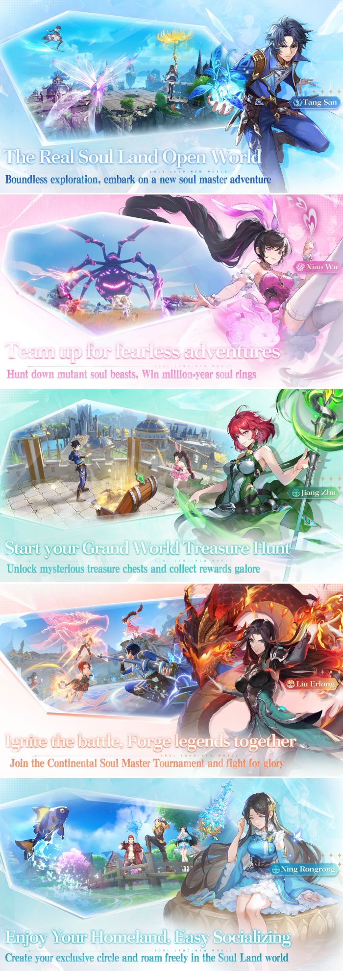 Soul Land: New World เปิดให้บริการทั้ง iOS/Android ในแดนสยามแล้ว 6 Soul Land: New World เปิดให้บริการทั้ง iOS/Android ในแดนสยามแล้ว