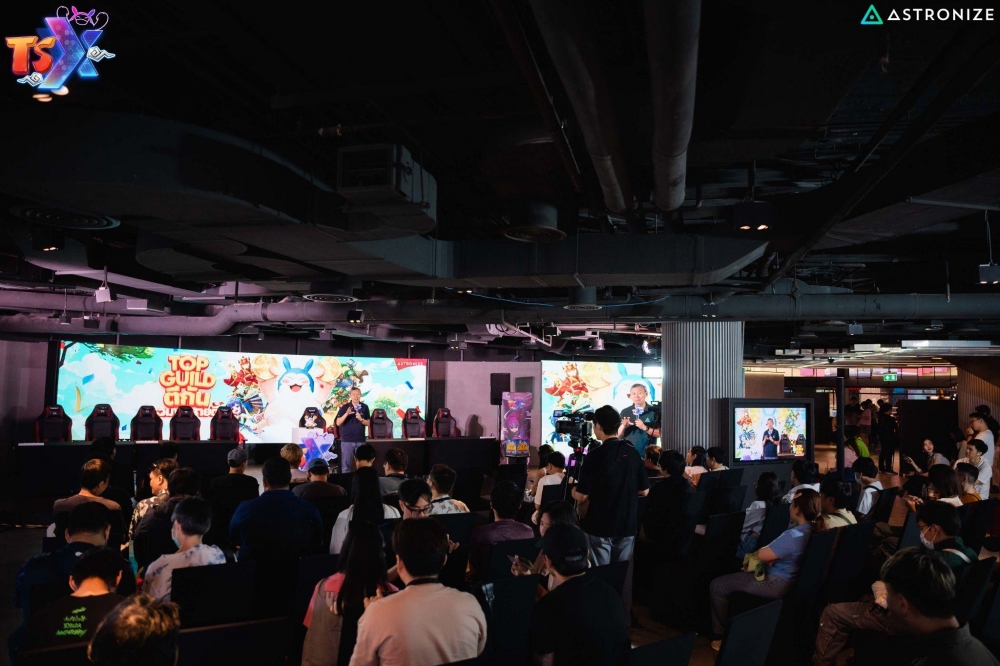 บรรยากาศงาน “TSX Top Guild ตีกัน รวมพลสายตี้”