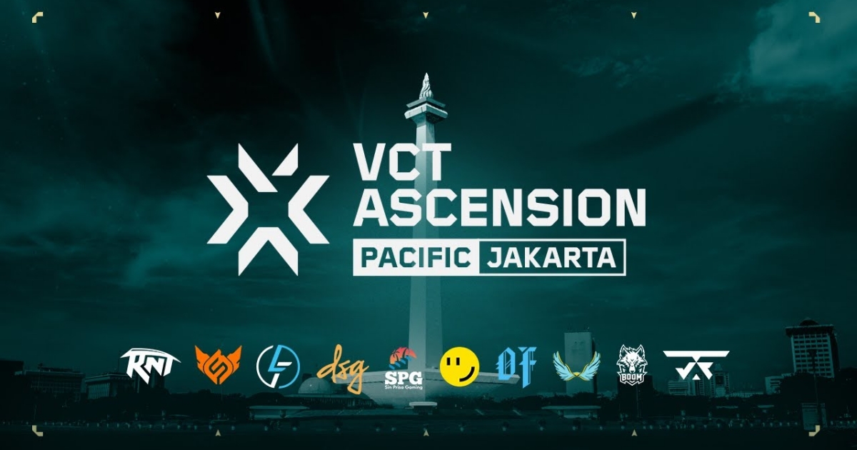 Riot Games เปิดโผ 10 ทีมสุดท้ายสู้ศึก VCT ASCENSION PACIFIC JAKATAR