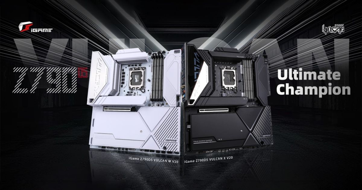 COLORFUL เปิดตัวเมนบอร์ดซีรีส์เรือธง iGame Z790D5 VULCAN