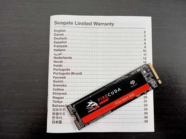 [รีวิว] Seagate FireCuda 520 ที่เก็บข้อมูลสุดแรงด้วย PCIe Gen 4