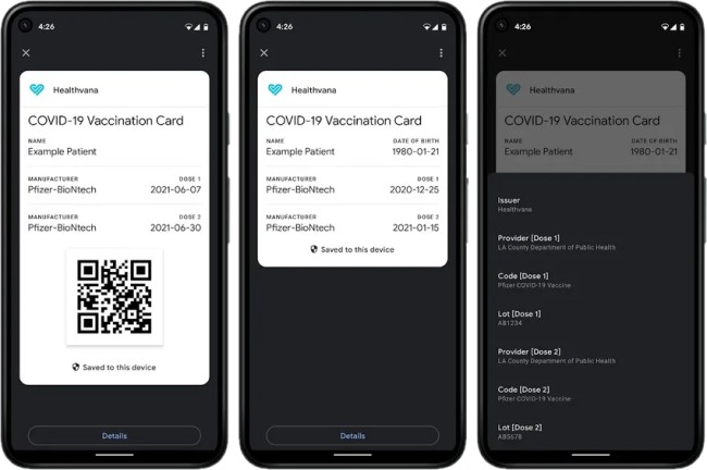 Google เปิดตัว COVID Card ตัวช่วยเรื่องวัคซีน 2 Google เปิดตัว COVID Card ตัวช่วยเรื่องวัคซีน