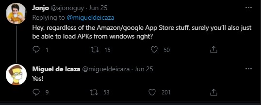 Windows 11 จะรองรับการติดตั้งไฟล์ APK ภายนอกได้ 2 Windows 11 จะรองรับการติดตั้งไฟล์ APK ภายนอกได้