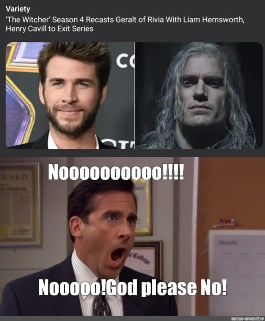 รวมภาพล้อเลียน The Witcher ประเด็น Cavill ถอนตัว