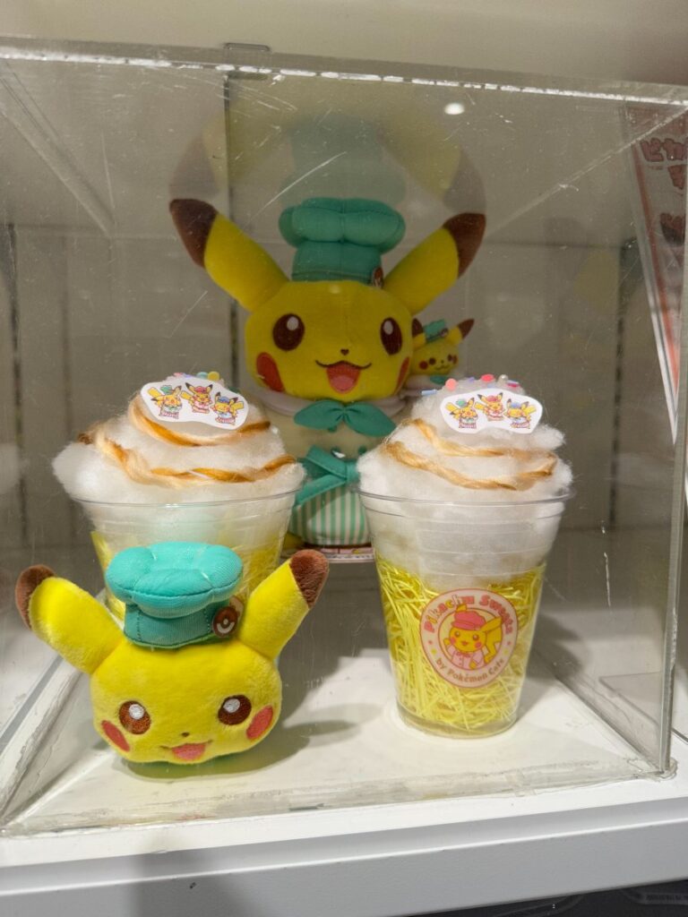 Pikachu sweets by Pokémon Cafe 3 Pikachu sweets by Pokémon Cafe