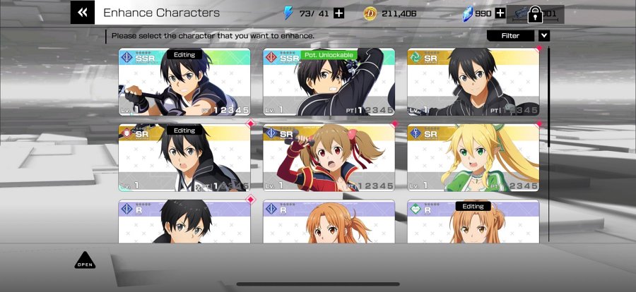 Sword Art Online : Variant Showdown วิธีปลดล็อคระดับดาวตัวละคร