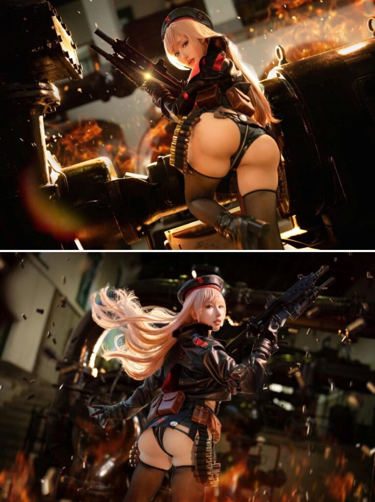 Hana Ame แปลงโฉมเป็น Rapi จาก GODDESS OF VICTORY: NIKKE เน้น ๆ เต็ม ๆ ตา