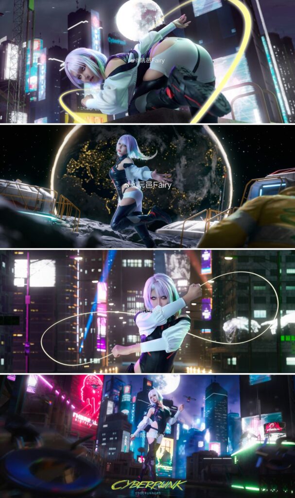 คอสเพลย์ Lucy จาก Cyberpunk: Edgerunners ที่มาในแบบสวยคม 2 คอสเพลย์ Lucy จาก Cyberpunk: Edgerunners ที่มาในแบบสวยคม