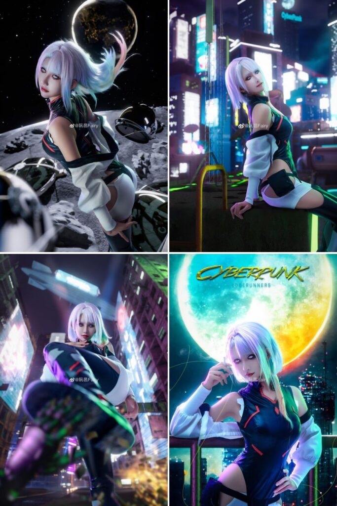 คอสเพลย์ Lucy จาก Cyberpunk: Edgerunners ที่มาในแบบสวยคม 3 คอสเพลย์ Lucy จาก Cyberpunk: Edgerunners ที่มาในแบบสวยคม