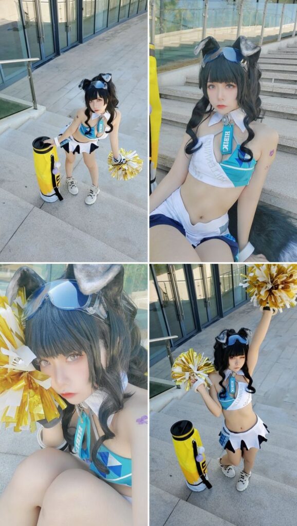 คอสเพลย์ Hibiki จาก Blue Archive สุดคาวาอี้ 3 คอสเพลย์ Hibiki จาก Blue Archive สุดคาวาอี้