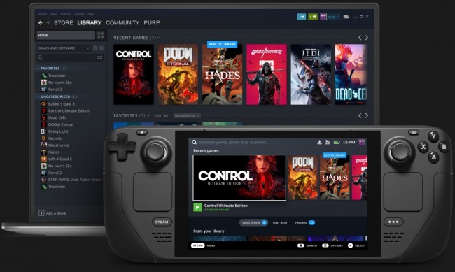 Valve เตรียมเดินหน้าลุยตลาดเครื่องเล่นเกมพกพาเต็มตัว 2 Valve เตรียมเดินหน้าลุยตลาดเครื่องเล่นเกมพกพาเต็มตัว