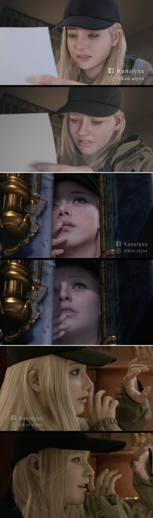 Kanalyss โชว์ผลงานคอสเพลย์ Rose จาก RE Village เทียบกับเกมแบบช็อตต่อช็อต 2 Kanalyss โชว์ผลงานคอสเพลย์ Rose จาก RE Village เทียบกับเกมแบบช็อตต่อช็อต