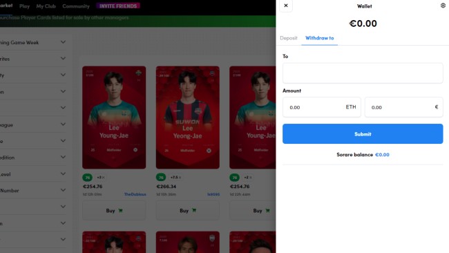 แนะนำเกม Sorare พร้อมวิธีการเริ่มต้นภายในเกม 14 แนะนำเกม Sorare พร้อมวิธีการเริ่มต้นภายในเกม