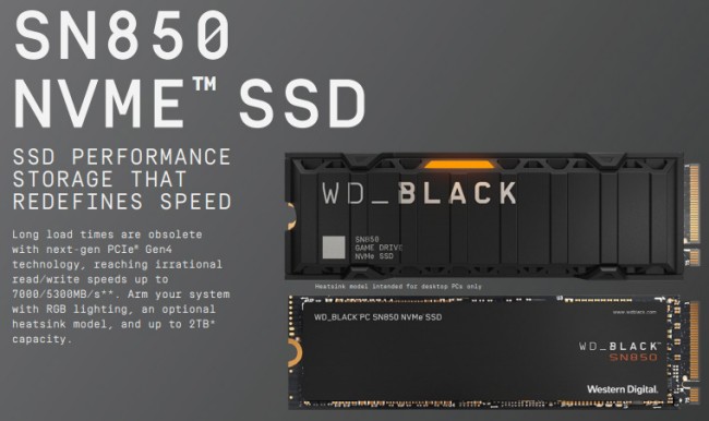[อัปเดตรองรับการใช้งานได้] WD_Black SN850 NVMe SSD อาจรองรับการใช้งานกับ PS5