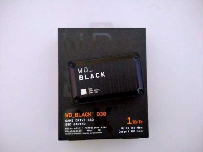 [รีวิว] WD_Black D30 Game Drive SSD 1TB