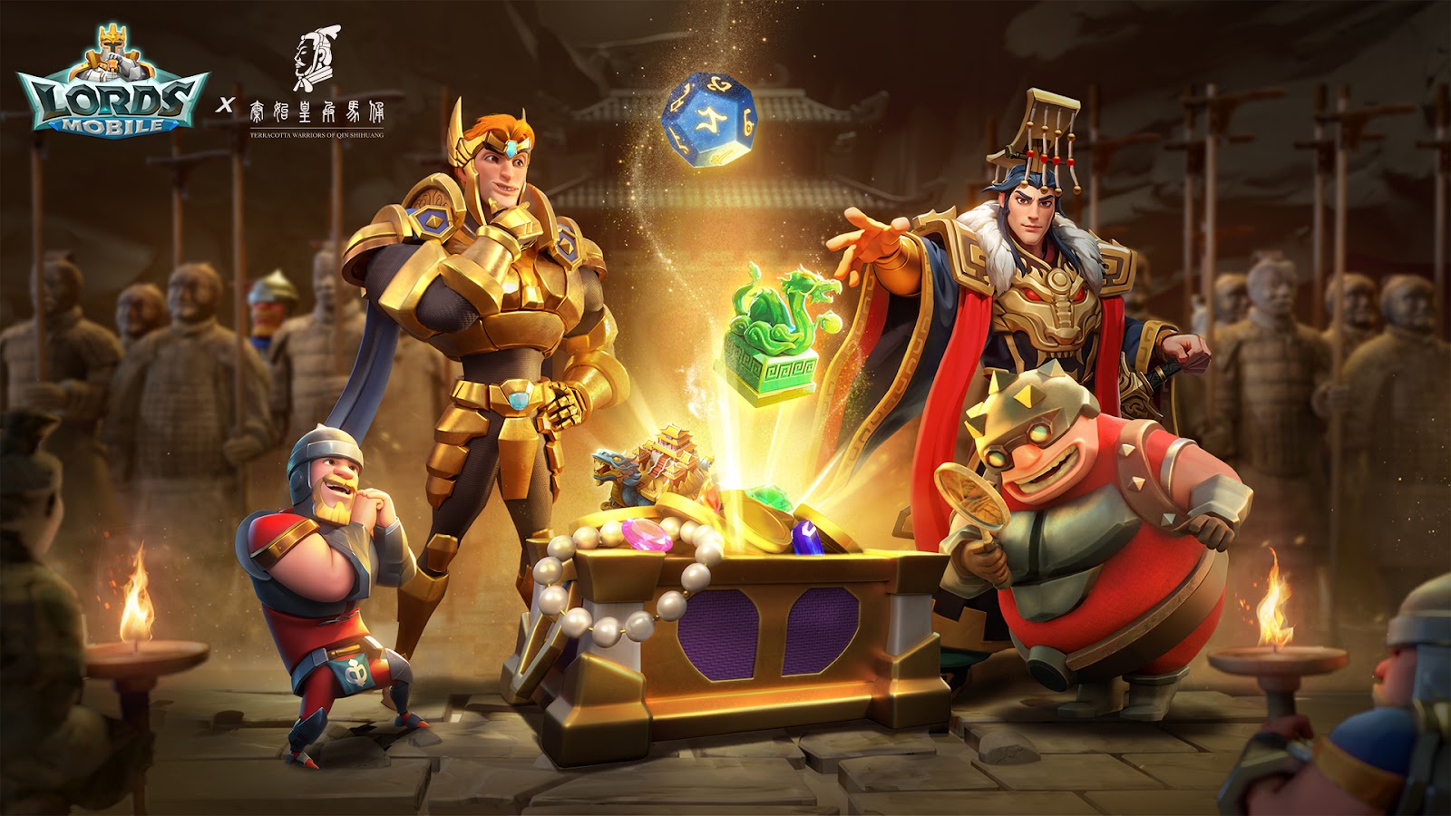 ร่วมบันทึกหน้าประวัติศาสตร์ Lords Mobile x กองทัพทหารดินเผา จิ๋นซีฮ่องเต้ 2 ร่วมบันทึกหน้าประวัติศาสตร์ Lords Mobile x กองทัพทหารดินเผา จิ๋นซีฮ่องเต้