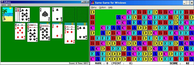 โหยหาความบันเทิง เพลิดเพลินกับเกมบน Windows 98 2 โหยหาความบันเทิง เพลิดเพลินกับเกมบน Windows 98