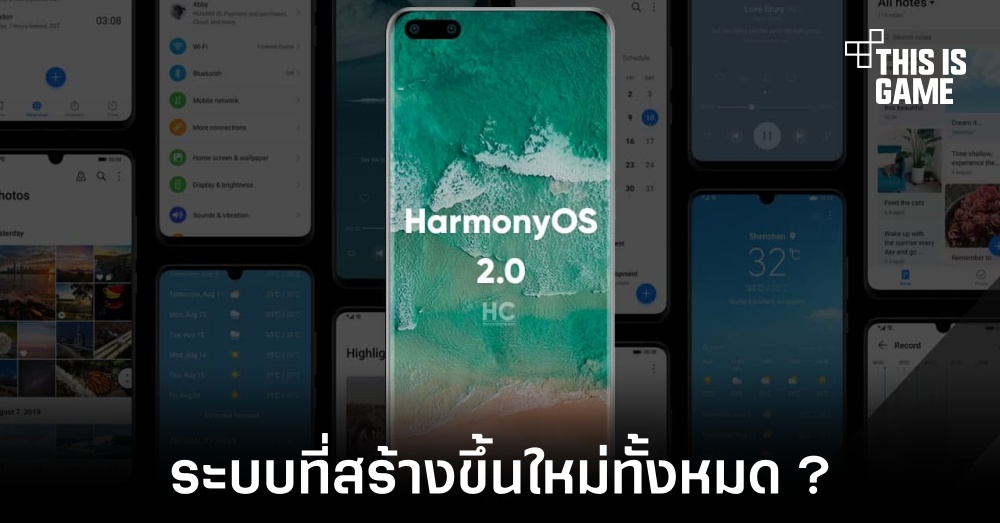 เผยภาพการทำงานของ HarmonyOS ระบบใหม่จาก Huawei 1 เผยภาพการทำงานของ HarmonyOS ระบบใหม่จาก Huawei