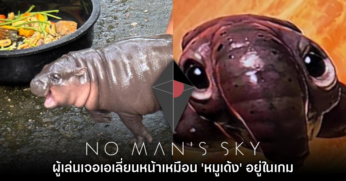 ผู้เล่น No Man's Sky พบเอเลี่ยนหมูเด้งบนดาวดวงหนึ่งโดยบังเอิญ 1 ผู้เล่น No Man's Sky พบเอเลี่ยนหมูเด้งบนดาวดวงหนึ่งโดยบังเอิญ