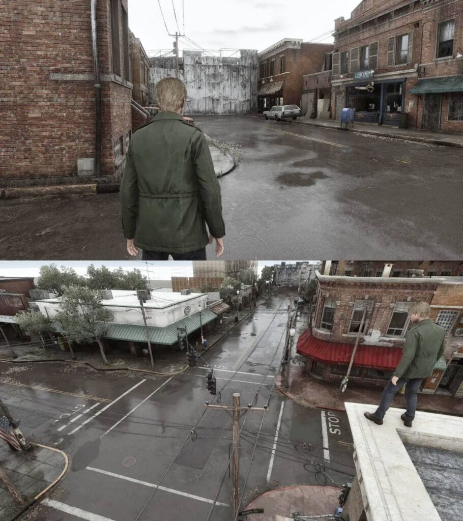Mod ใหม่ Silent Hill 2 เวอร์ชันรีเมค ตัดหมอกออกไปจากเมืองทั้งหมด 2 Silent Hill 2 Mod Remove Fog