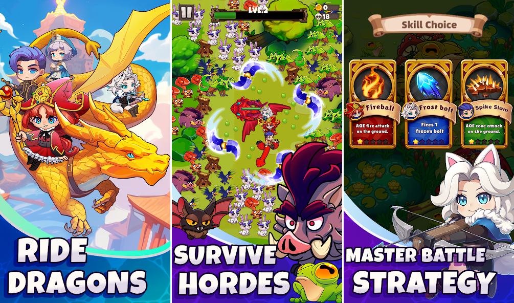 DragonMage เกมมือถือ Roguelike Survival มังกรสุดเท่ ผสมจอมเวทย์สุดโกง ต้องลอง! 4 DragonMage
