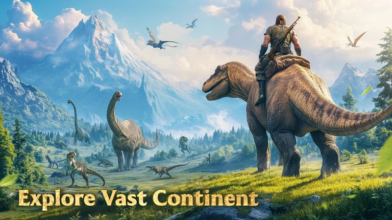 Jurassic Island: Survival เกมมือถือเอาชีวิตรอด จับไดโนสาร์เป็นพวกในโลกล้านปี 5 Jurassic Island: Survival Launches